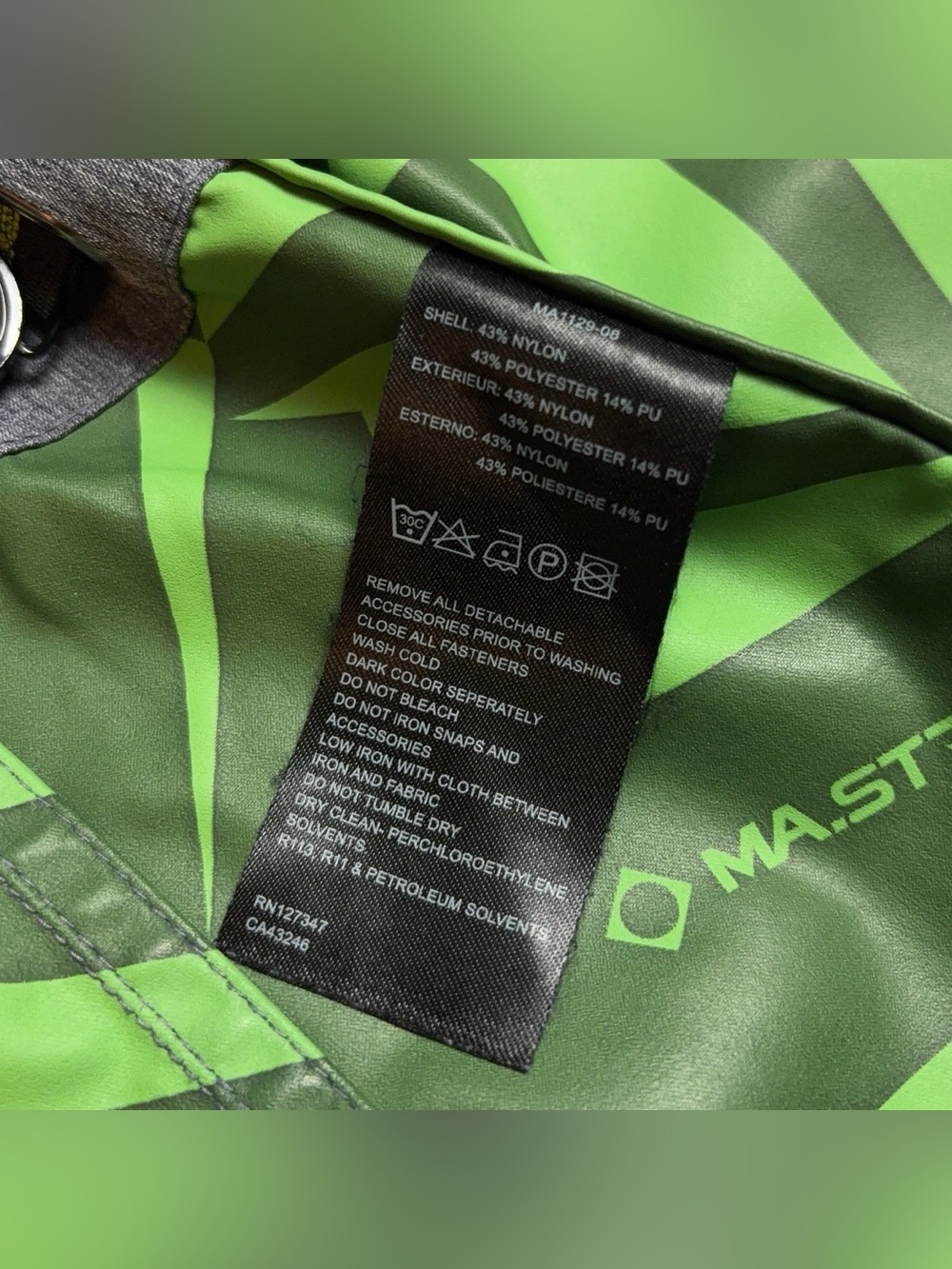 Ma.strum Torch Jacket Gray Large - Picture 8 of 16